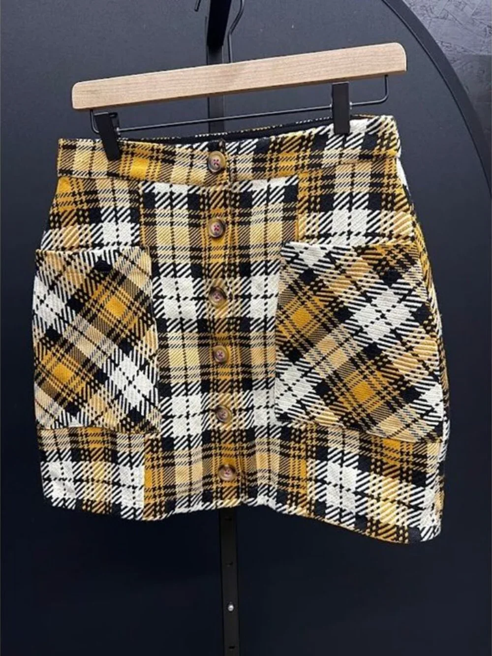 Maeve by Anthropologie Plaid Mini Skirt - Picture 2 of 6